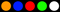 culori disponimile rampe luminoase redtronic